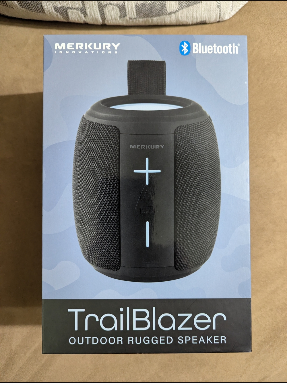 Merkury TrailBlazer Portable Bluetooth Speaker — Black